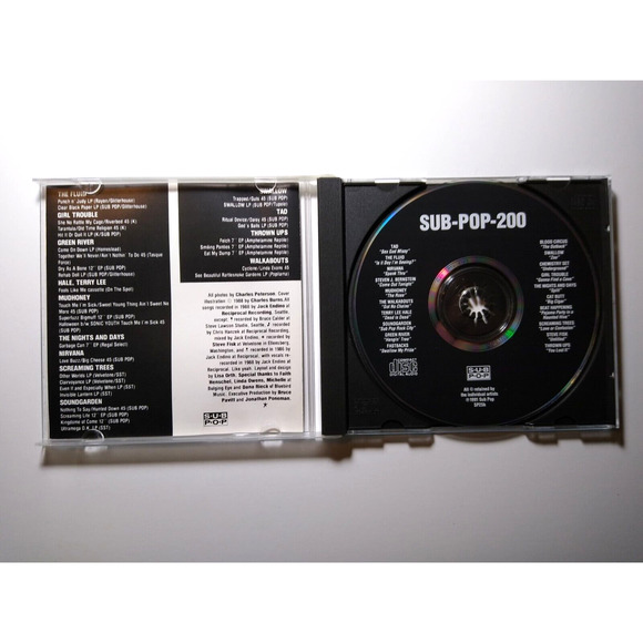 Sub-Pop 200 CD Nirvana Soundgarden Grunge Alt RARE Edition No Caroline Dist 1991 - Picture 3 of 10